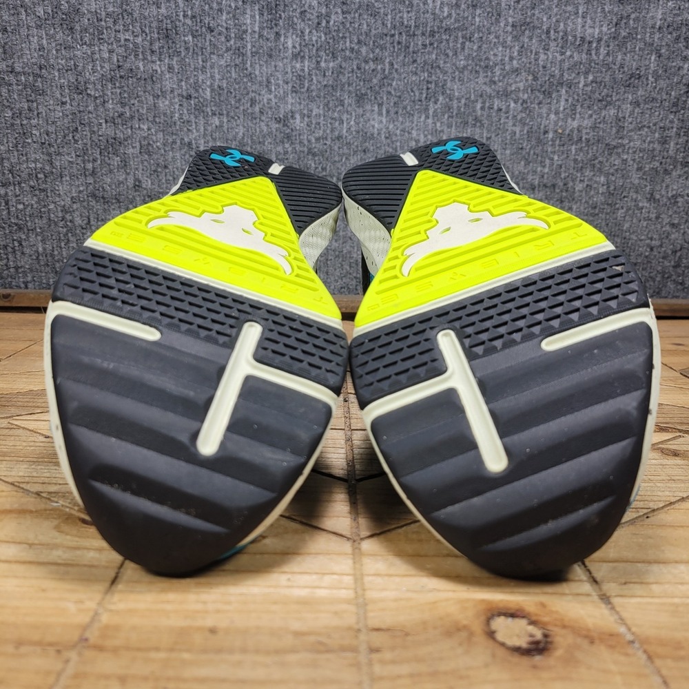 Under Armour Project Rock BSR 3 Mens 10.5 'Circuit Teal Black' β 3027344-300 - Picture 9 of 13